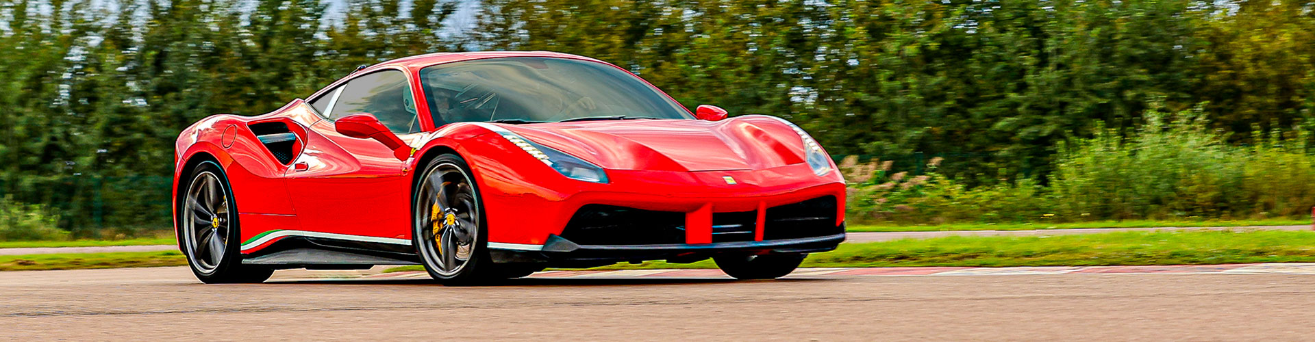 Ferrari 488 GTB sur circuit