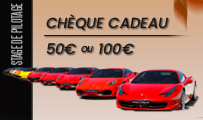 Chque cadeau Stage de pilotage
