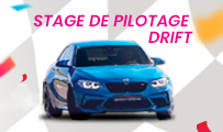 Stages de drift sur piste arrose